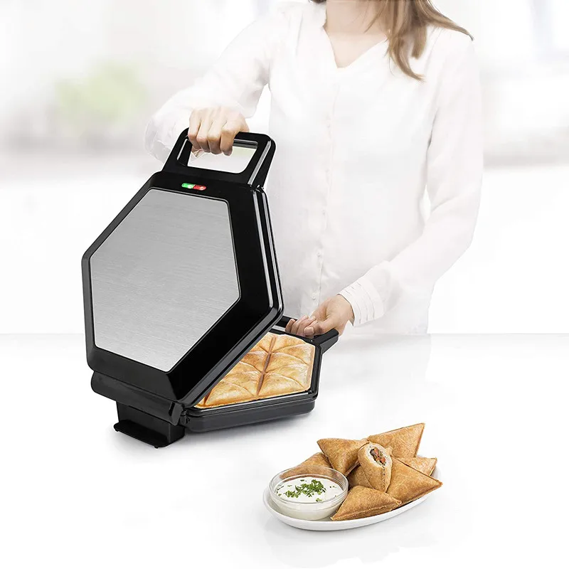 Maibo 2022 New Design Mini Auto Control Temperature Non-stick Electric Samosa Maker