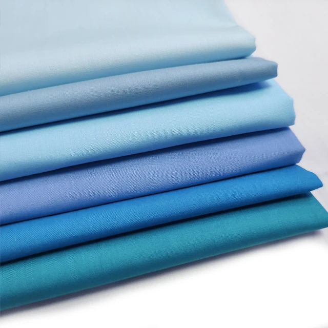 Shirt Woven TC65/35 45*45 96*72 TC Plain Printed Fabric Cheap Plain super poly fabric price