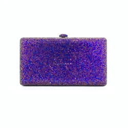 Высококачественный женский клатч ручной работы OC4286, вечерняя сумка с кристаллами