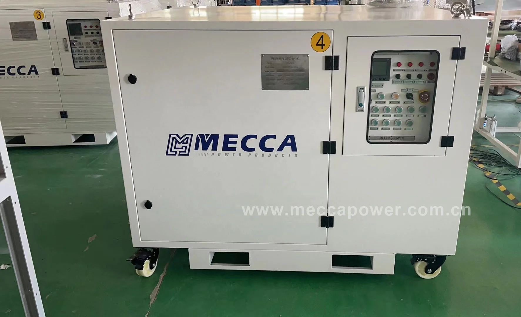 AC 500kw Outdoor Design Dummy Resistor Genset Generator Testing Resistive Automatic Control Load Bank