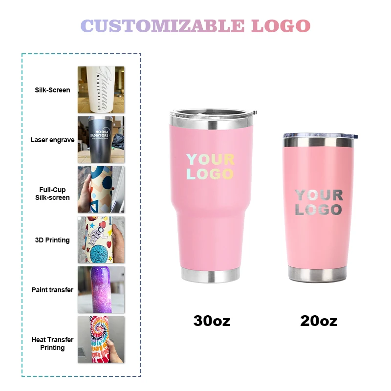 Wholesale 20oz coffee travel mug car tumbler vacuum insulated double wall stainless steel powder coated tumblers coffee mugs