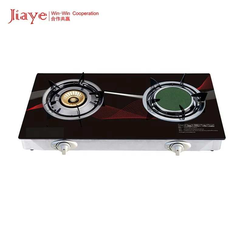 Best Price Customized Kitchenware Kitchen Cooktop Dual Cooker Enamel Pan Support Cooktop Ceramic hob Gas Hob