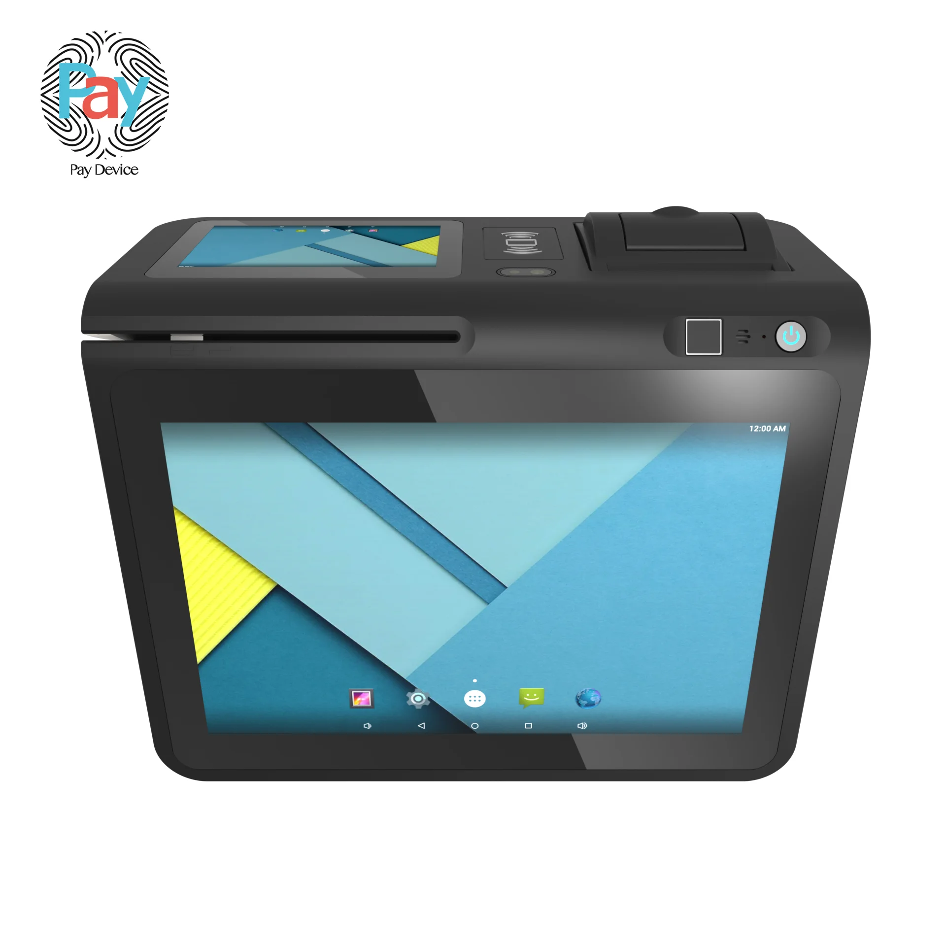 10-дюймовый планшет Android POS с двойным экраном и 10-точечным емкостным сенсором