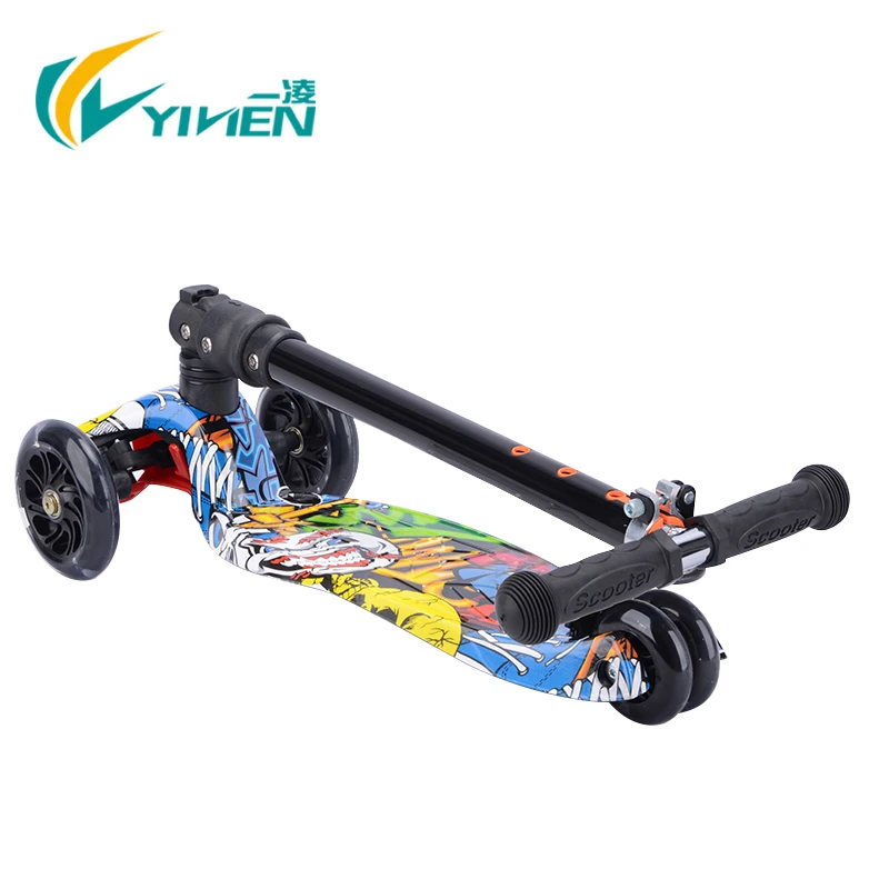 Easy Folding 3 Wheel Kids Scooter Toddlers Balance kick scooter