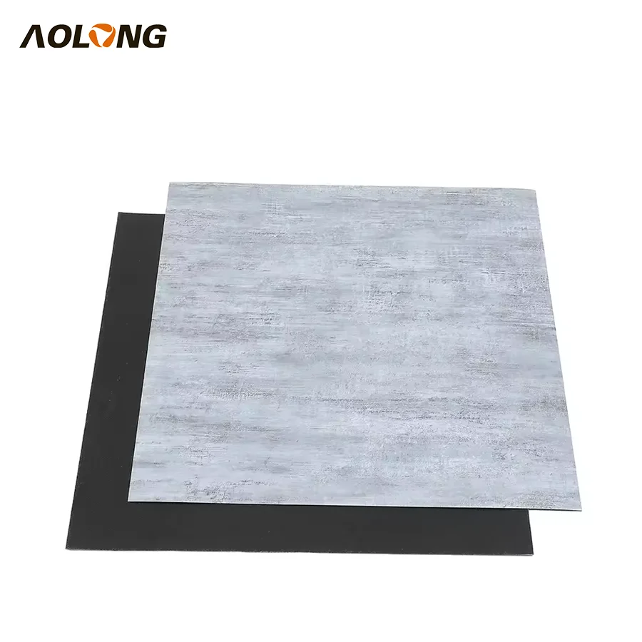 AOLONG 3d Floor Waterproof Floor Sticker Glue Down Skirting Board Vinyl Plastic Plank Peel And Stick Tile Self Adhesive Floor