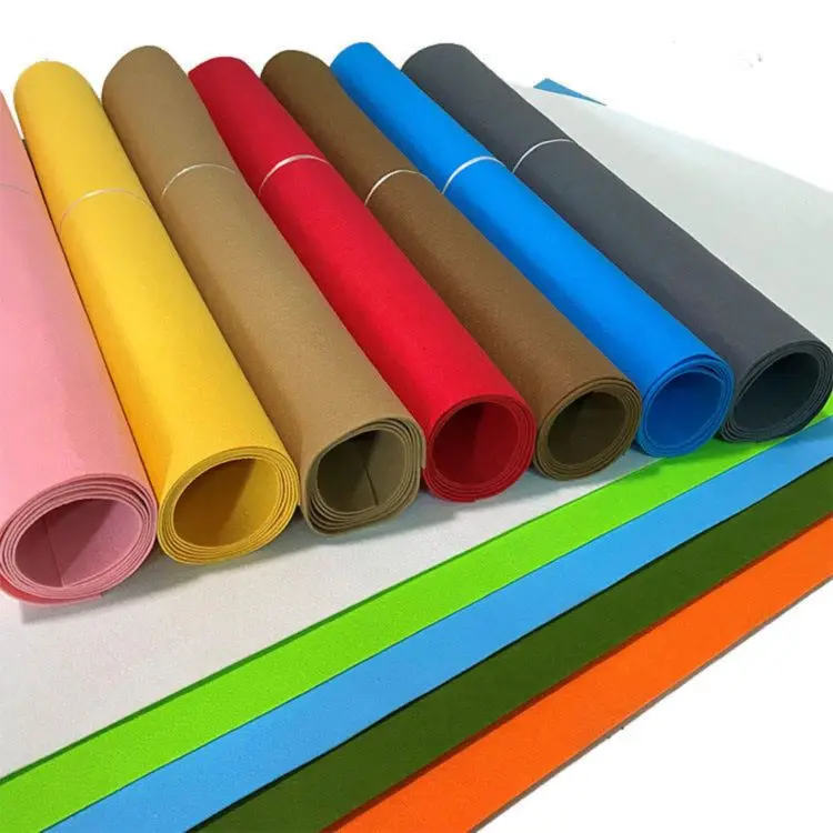 Hot selling felt non-woven high quality 100% polyester factory supply color process thickness 3mm S4 polyester felt
