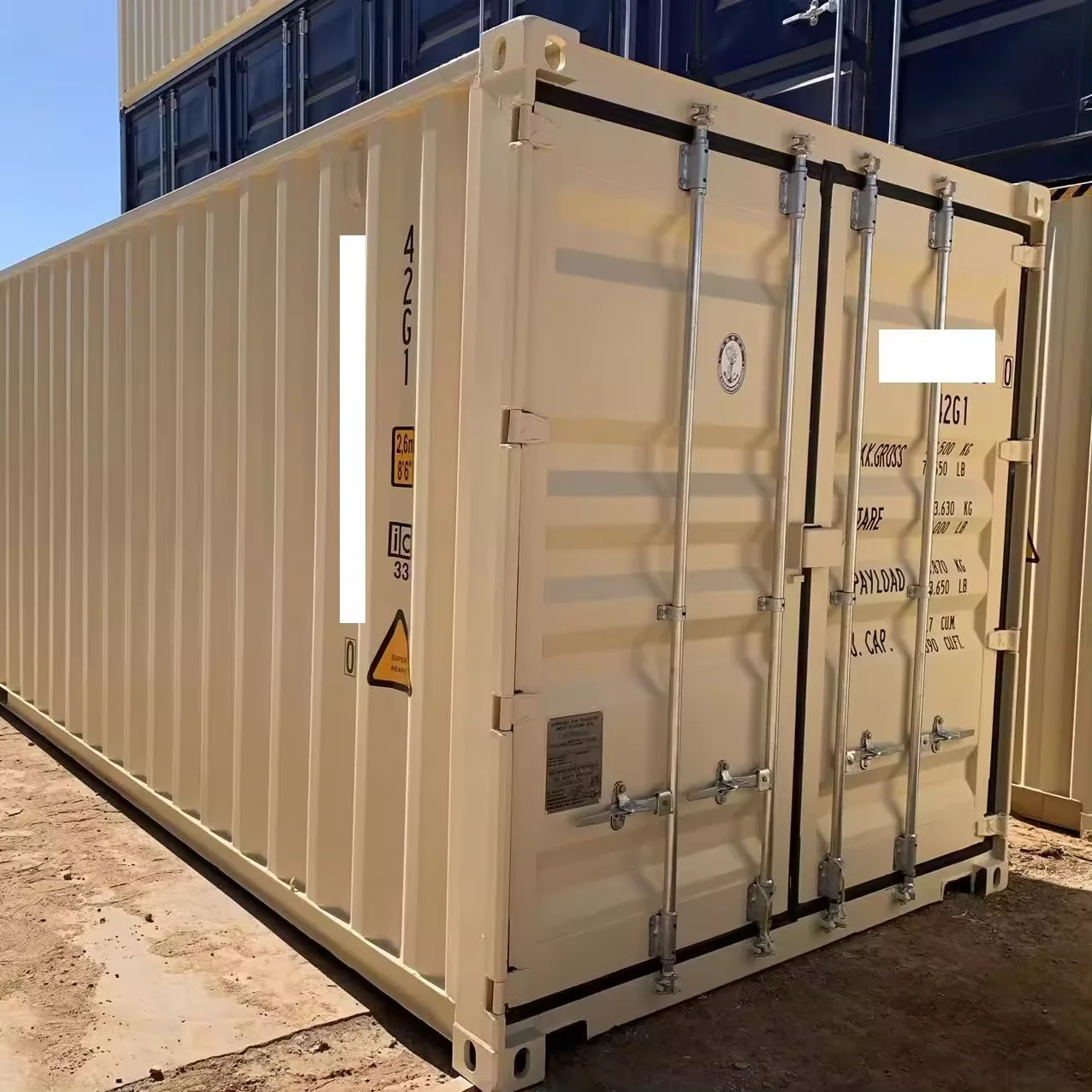 New 40ft GP Container Standard ISO shipping Containers 40 feet Dry Container