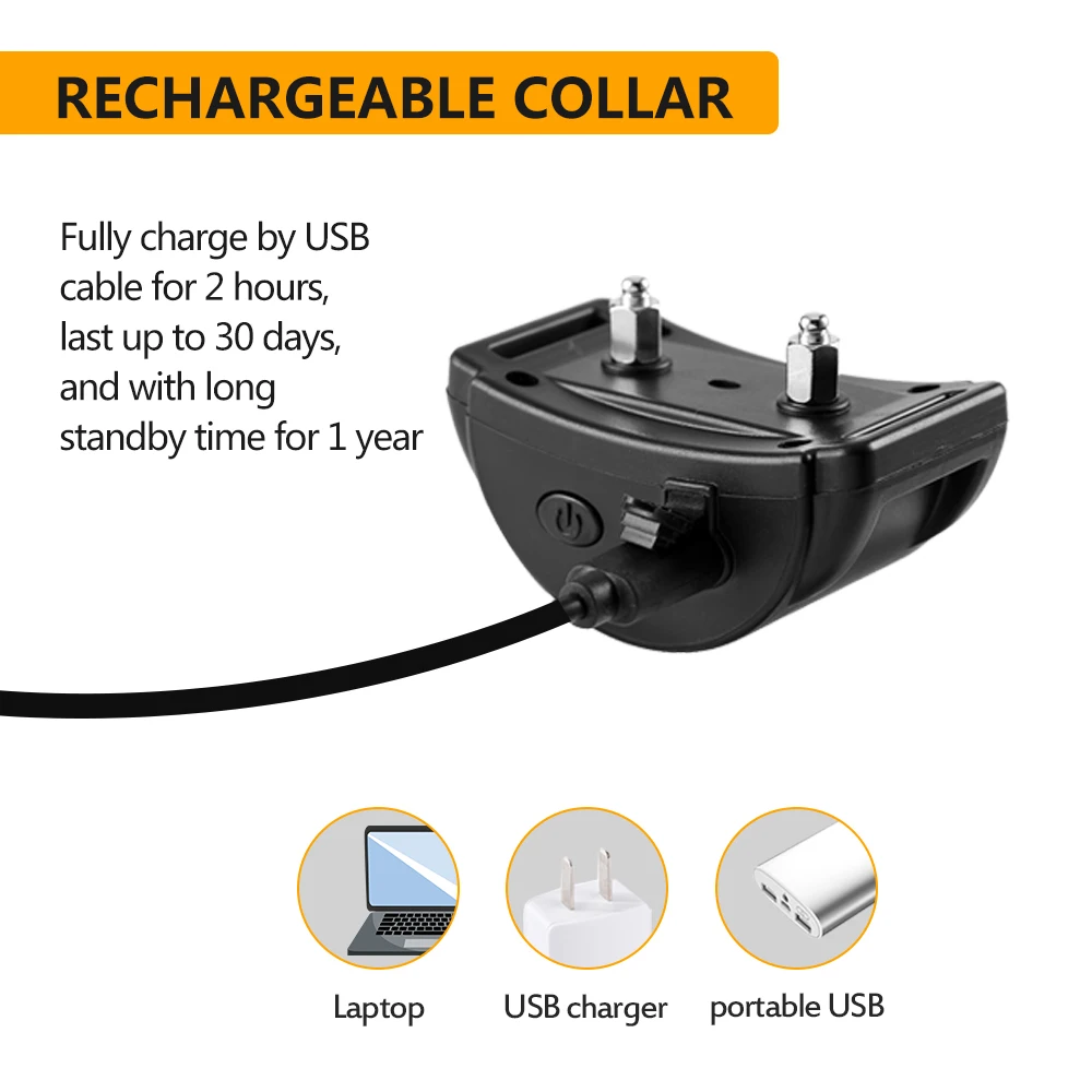 Amazon Top 10 rechargeable anti bark E collar stays para perros for medium and large dogs