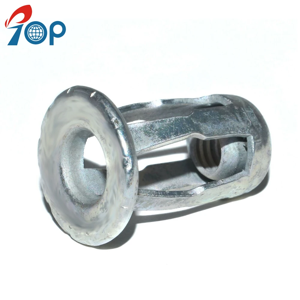 
Zinc Plated Steel Hollow Wall Anchors Jack Nut 