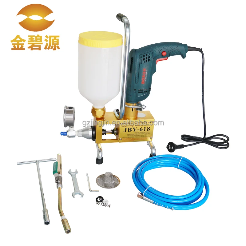 Waterproofing Polyurethane Epoxy Resin Grouting Machine Chemical Grout Injection Pump