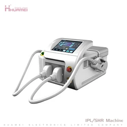 Medical TUV CE Approved Weifang HUAMEI HERAEUS Xenon Lamp  IPL SSR Elight RF Laser Hair Removal Machine