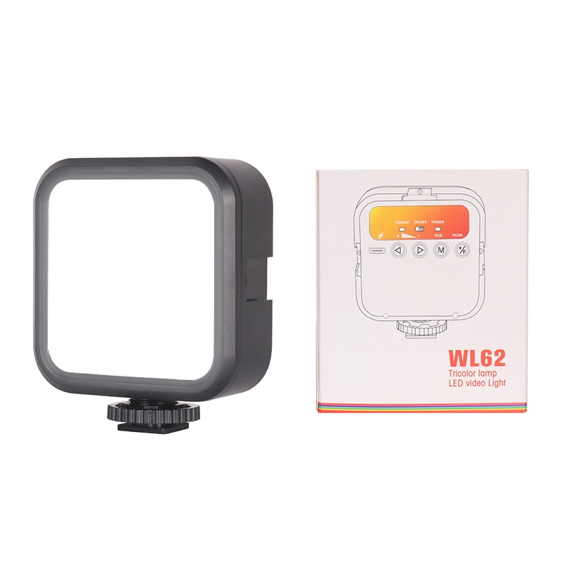 Slamoe W016 Universal 1/4 screw Portable Small Cute Outdoor Live Led Light Mini Camera Flash Lights