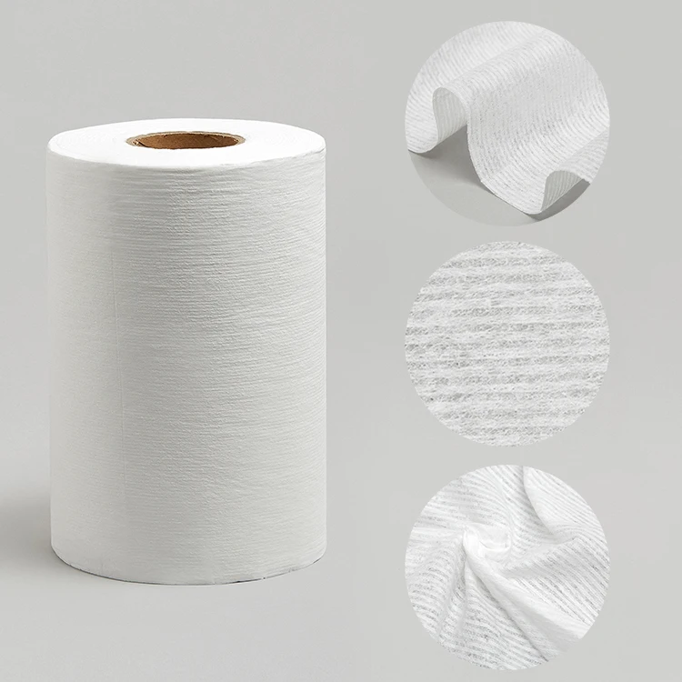 Winner High Quality Wet Wipes Non-woven Cotton Spunlace 45gsm spunbonded nonwoven fabric Rolls For Sanitary Napkin