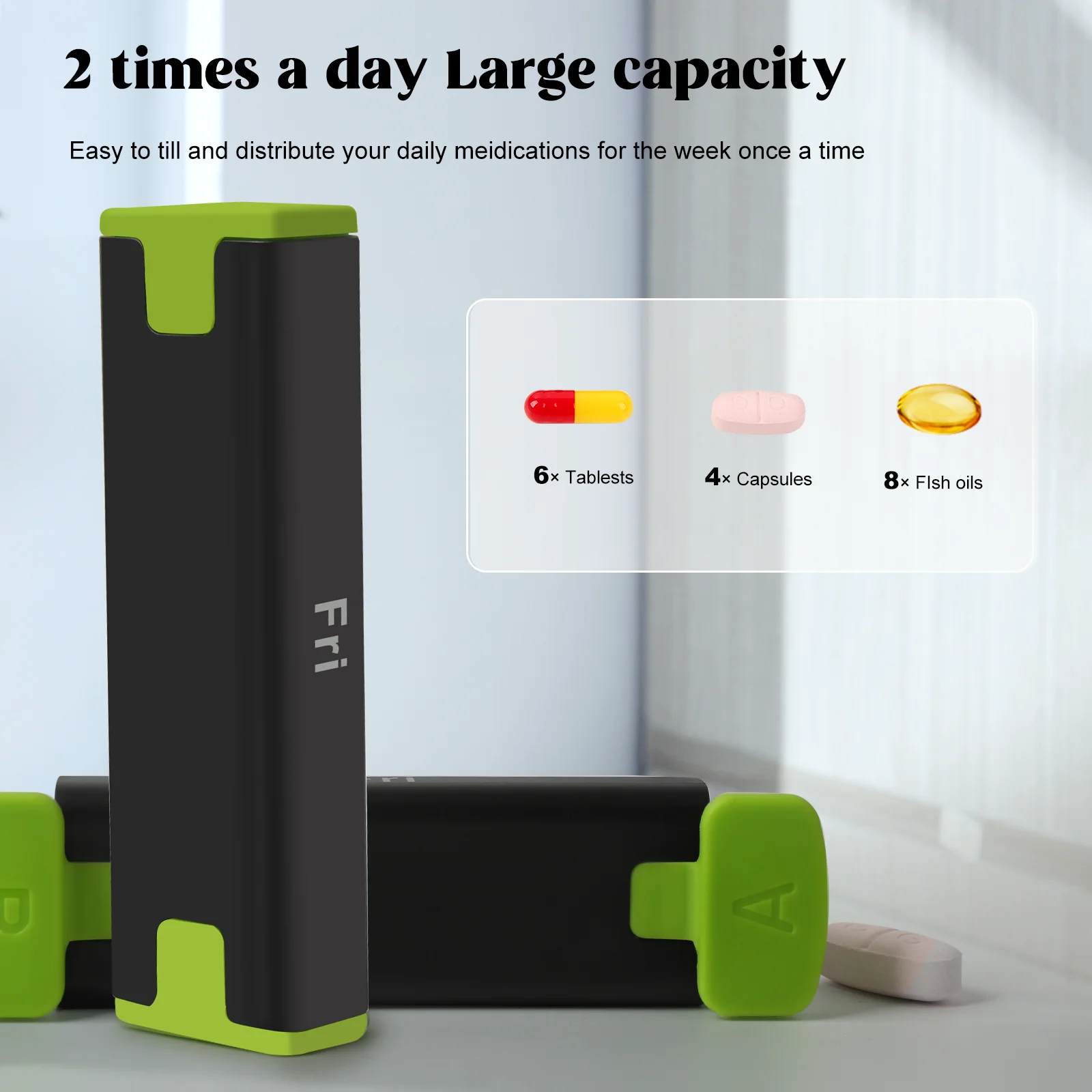 hot CE BPA free certificate Food Grade 21 28 compartment custom travel 7day pill box 7days Am/pm Weekly Pill Box Case Organizer