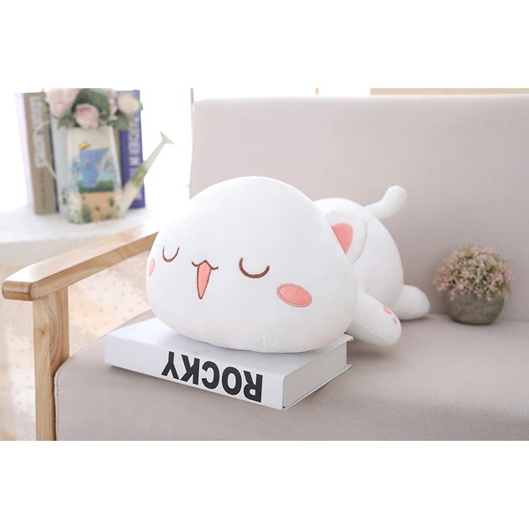 Оптовая продажа с завода, огромная кукла кошки, набивная хлопковая плюшевая подушка для детей