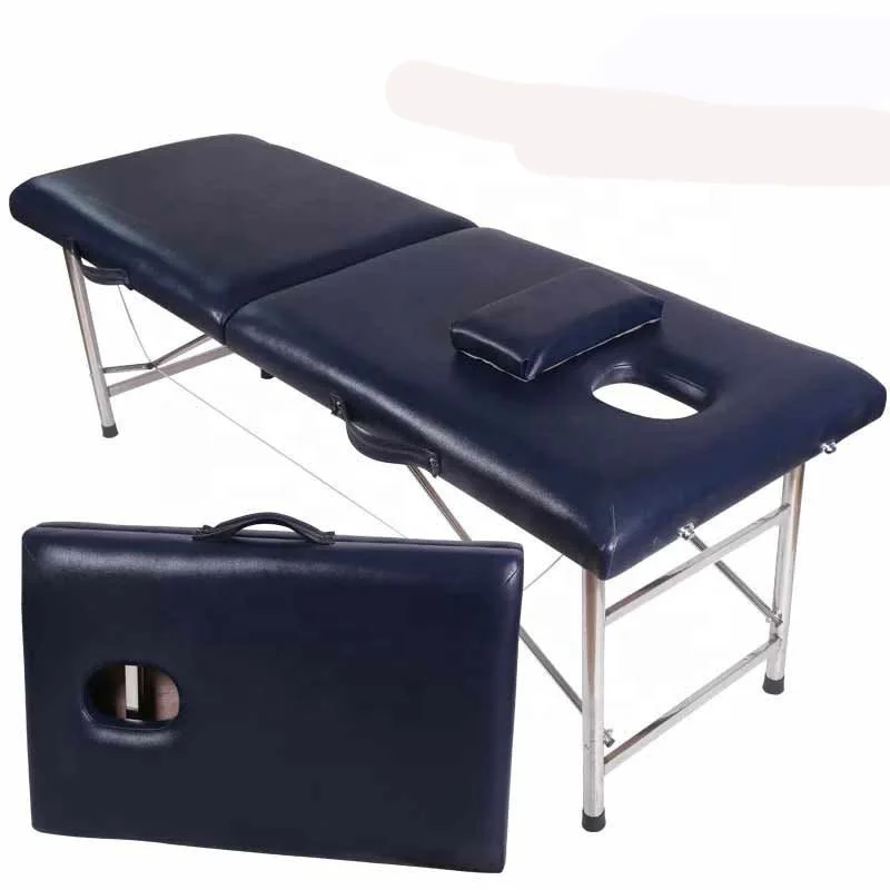 Hot Sale Portable beauty salon folding massage tables facial tattoo bed
