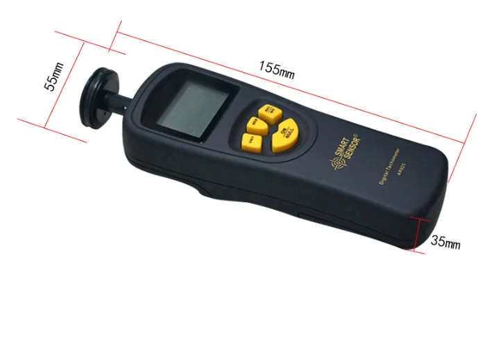 
Top Quality Contact RPM Meter Speedometer Digital Tachometer for electric motors/Digital Speed Meter Laser Tachometer 