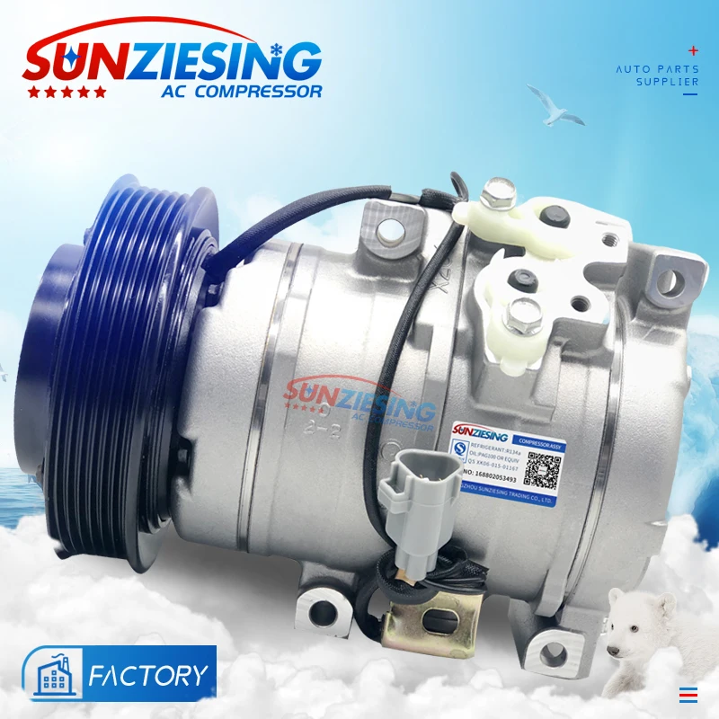 suitable for Honda Elysion RR1 RR2 RR3 RR4  2.4L 2008-2015 10SR17C 125MM 7PK 12V Air ac compressor aire acondicionado