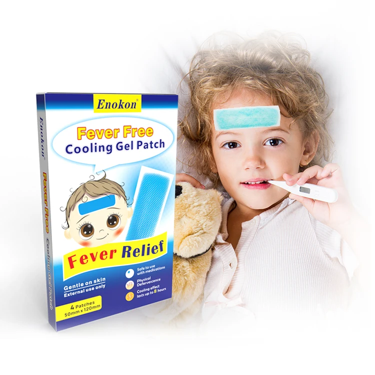 New products Fever reduce Patch Cooling Gel Baby Fever Cooling Gel Patch