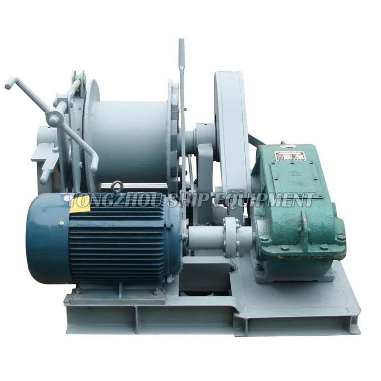 30 ton 35 ton 40 ton 45 ton Winch Rope Drum Worm Gear Winch