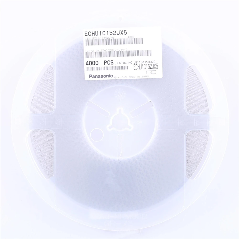 Hot Selling Cap Film MPP Capacitor 1.5nF 152 5% 16V ECHU1C152JX5