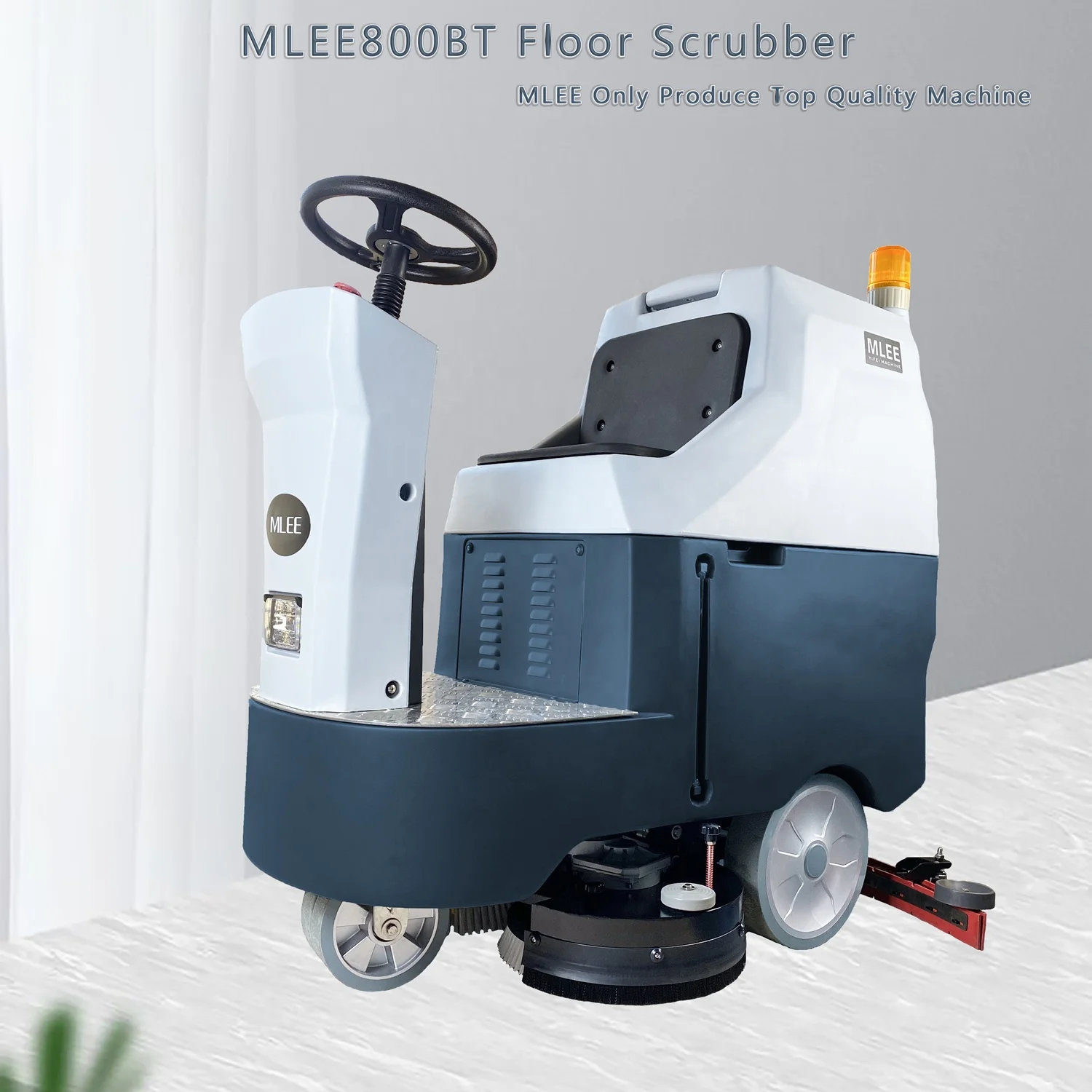MLEE800BT Magnetic Double brush Floor scrubber Machine Floor Scrubber Washer Equipment