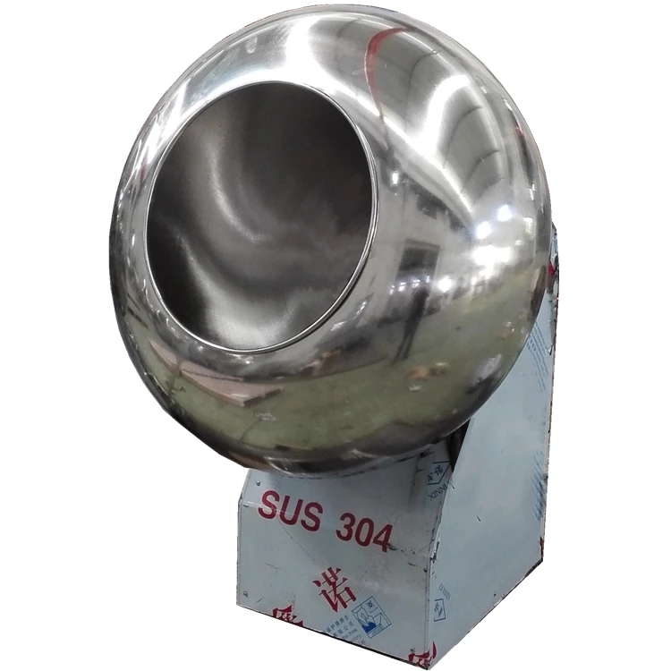 SUS304 Chocolate Polishing Machine almond chocolate panning machine pebbles chocolate machine