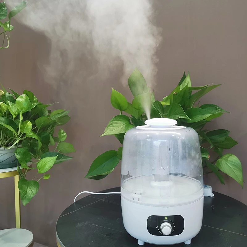 HQ 5L Top Fill Cool Mist Humidifier Amazon Shopee Commercial Room Adjustable Fog Heavy Evaporation Aroma Air Diffuser Humidifier
