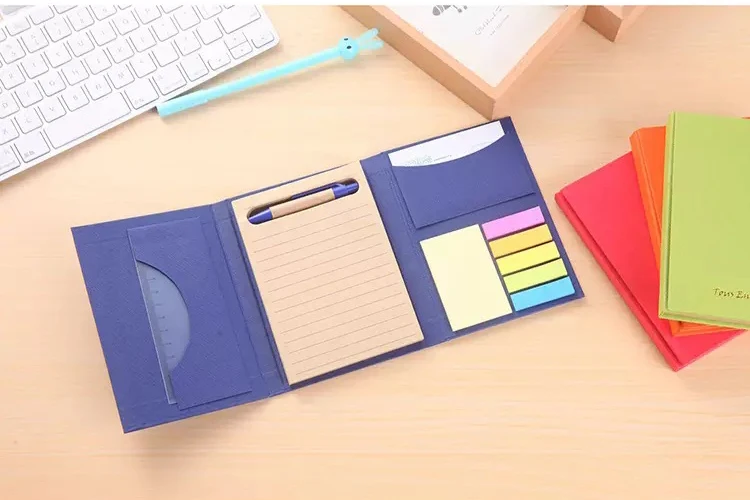 Promotional Gift Custom Logo Personalized Creative Paper Sticky Memo Pad Notepad