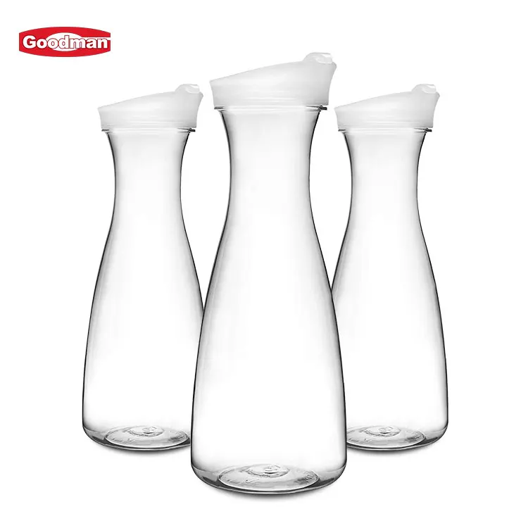 Wholesale Restaurant Drinks Serving Plastic Bottle Jug Juice Water Pitcher