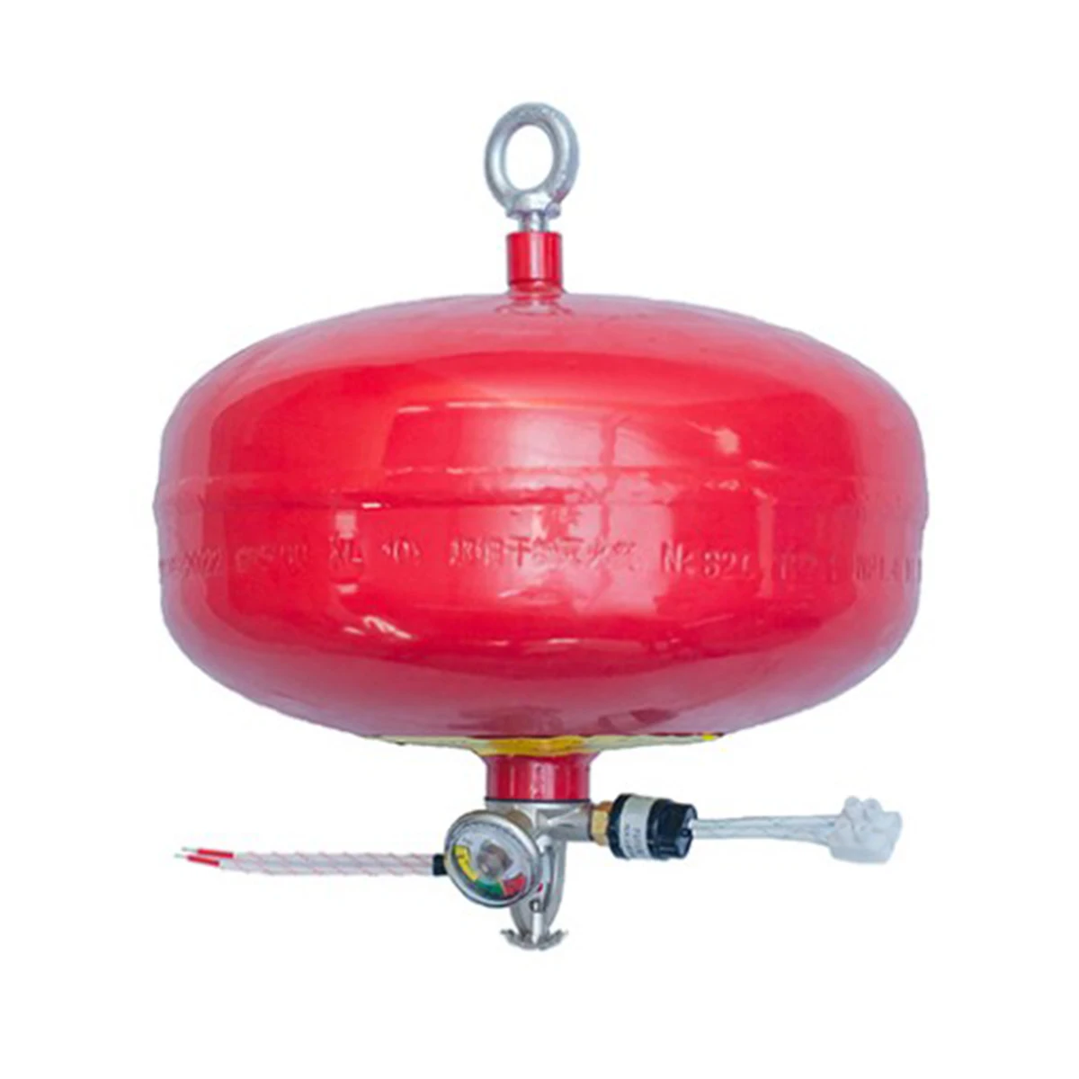 6kg ABC Dry Powder Fire Extinguisher Automatic Stored Pressure Fire Ball EN3 Certificate Hanging Type Steel Material Foam Agent