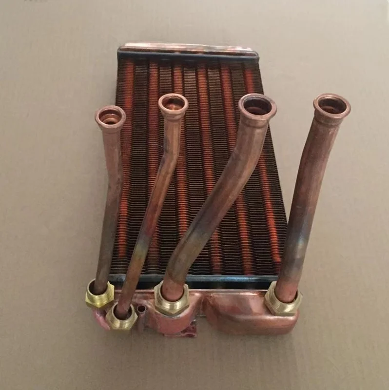 four tube heat exchanger 24 kw gas boiler parts for Bosch  boilers