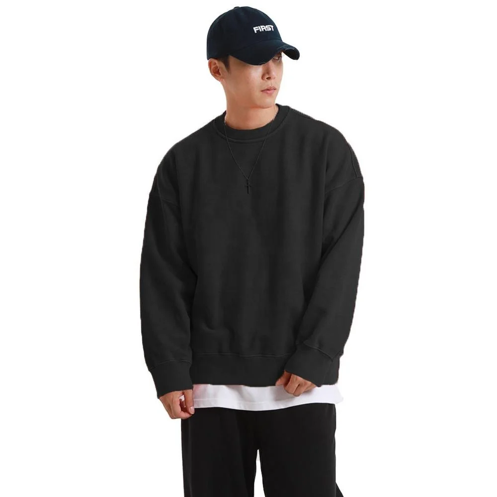 
 Мужская толстовка с капюшоном на заказ, толстовки в стиле оверсайз, толстовка унисекс без капюшона для спортзала  