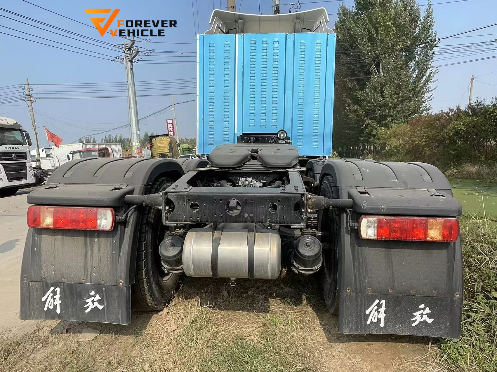 Газовый тягач Faw Jh6 CNG 6x4 дизельное топливо ручная/автоматическая коробка передач двигатель Weichai Euro 3 стандарт выбросов 600 л