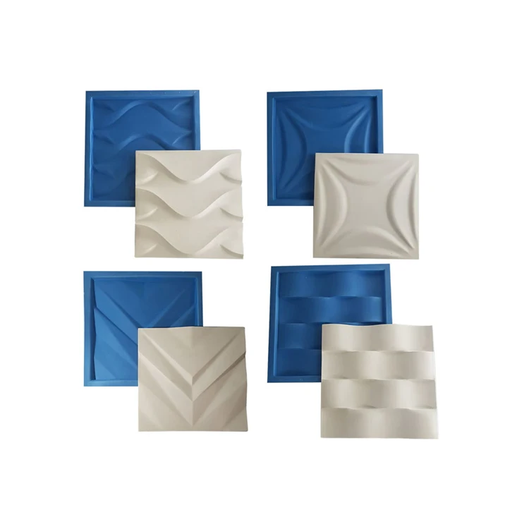 Silicone Wall Brick Concrete Tile panel Molds for Interior decoration