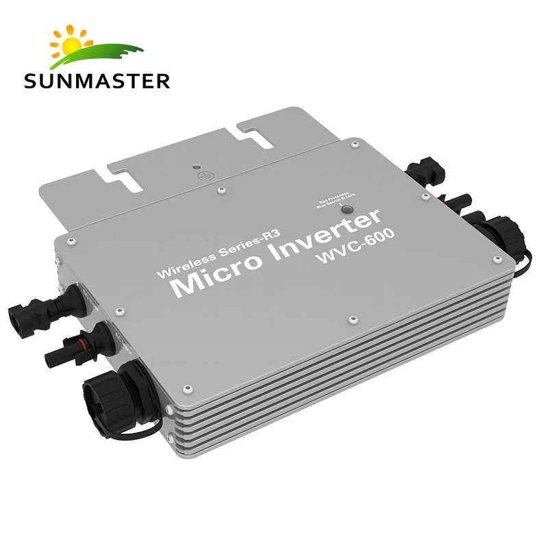 2-in-1 Micro Inverter 600W  Inverter Hoymiles HM-600 IP67 Grid Tie Power Inverter 600W balcony solar system