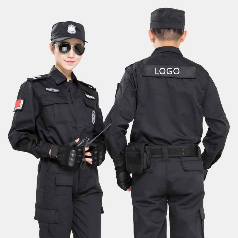 High quality long sleeve short sleeve custom security officer guard uniform security guard uniforms for sale