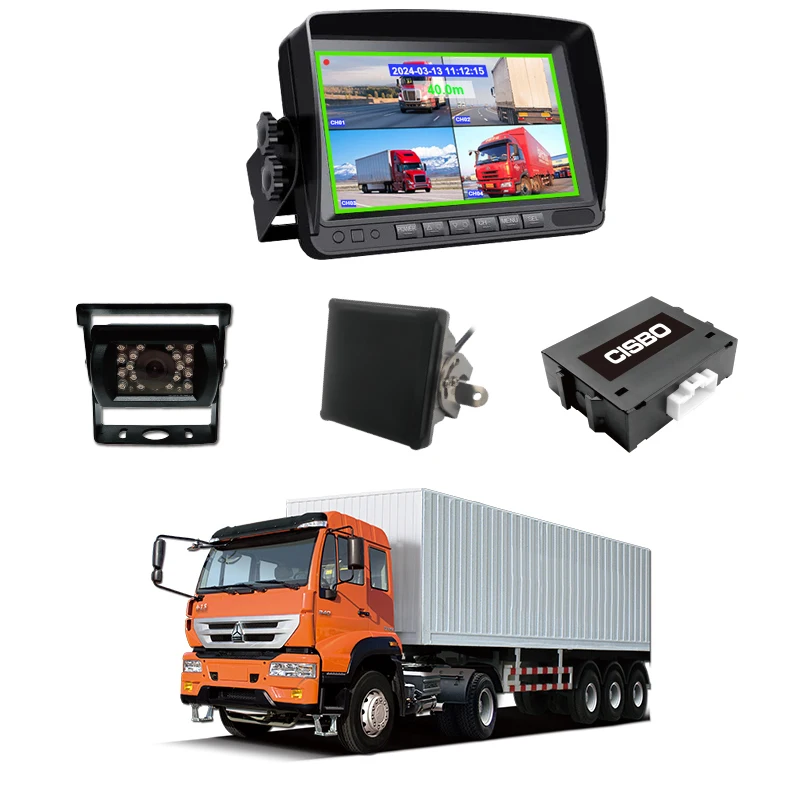 radar proximity warning system for heavy duty truck pwas system