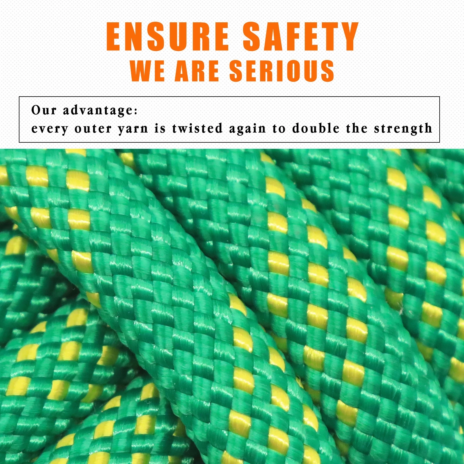 Modern Latest Custom-Made Heavy-Duty Climbing Rope Industrial And Commercial Use Safety Operations