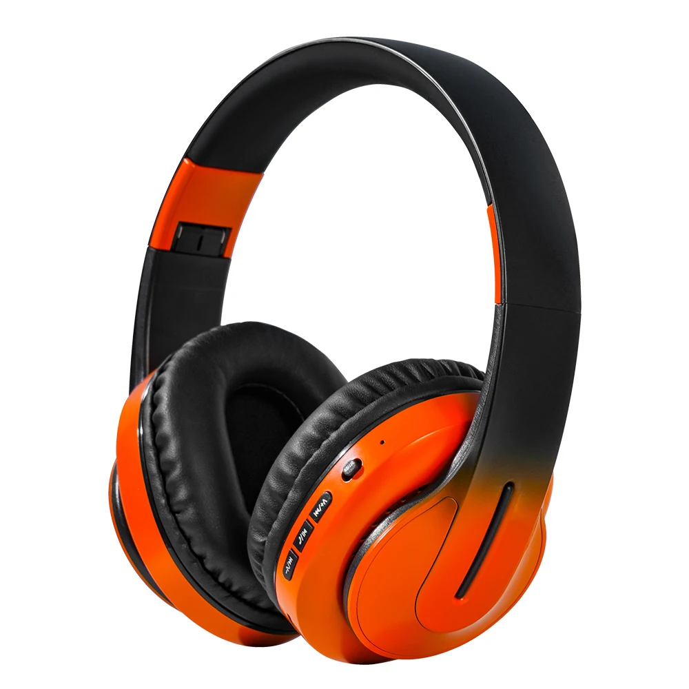 OEM Colorful bluetooths headphones extra bass wireless headsets typc-c earphones