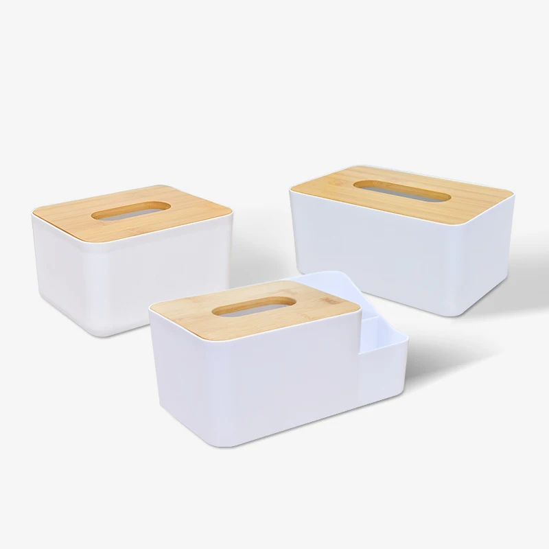 Eco Friendly Modern Plastic Living Room Toilet Organizer Tissue Paper Holder Box