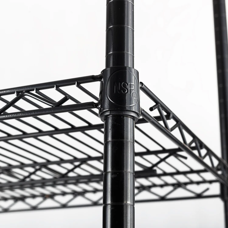 Powder Coating Storage Rack Welded Wire Mesh Storage Shelves Racks Shelving