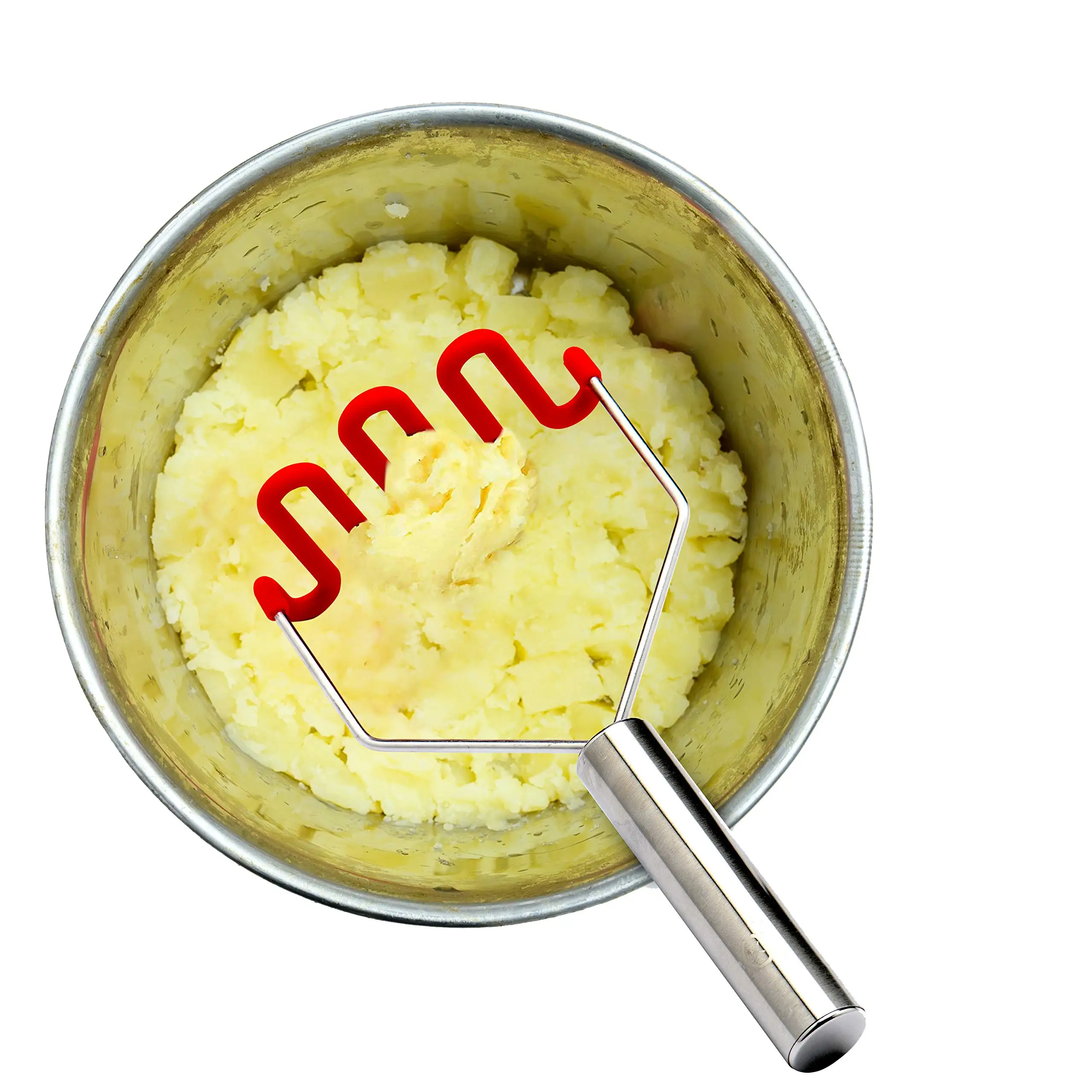 Большая мини-черная красная нейлоновая проволочная силиконовая ручка из нержавеющей стали ручная пластиковая нержавеющая сталь пресс для картофеля и Ricer