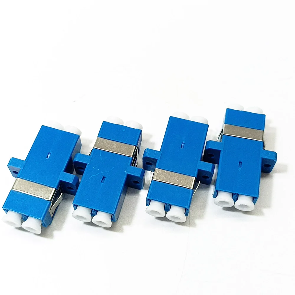 LC/UPC Multimode Fiber Optic Adapter Duplex LC Connector for Equipment Adaptor Connector Hybrid Adaptor