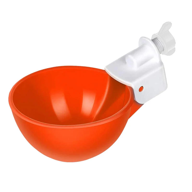 Auto-filling Drinking Water Cup for Poultry Duck Chicken Drinking Cup Hens Quail Birds Rabbits Animal  Bowls