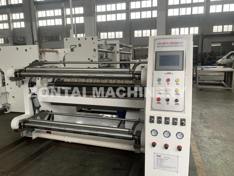 Horizontal Slitting and Rewinding Machine for paper roll Factory price 1600mm