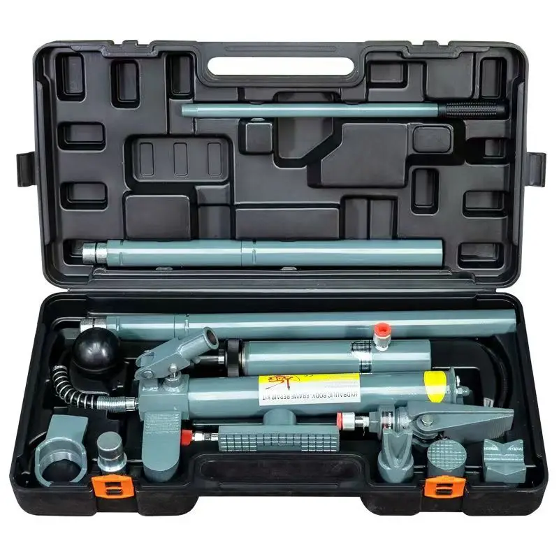 Factory Direct Sale High Quality 10t Vehicle Equipment Power Jack Hydraulic Auto Body Repairing Kit