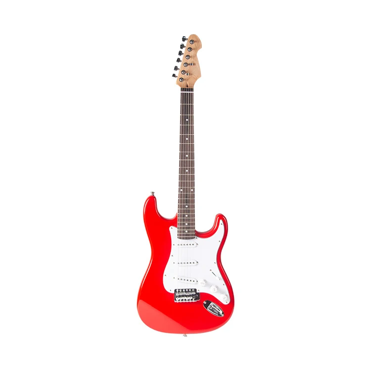 TN-FT/TXW-1R Hot selling acoustic-electric guitar 39 inches bright red electric guitar
