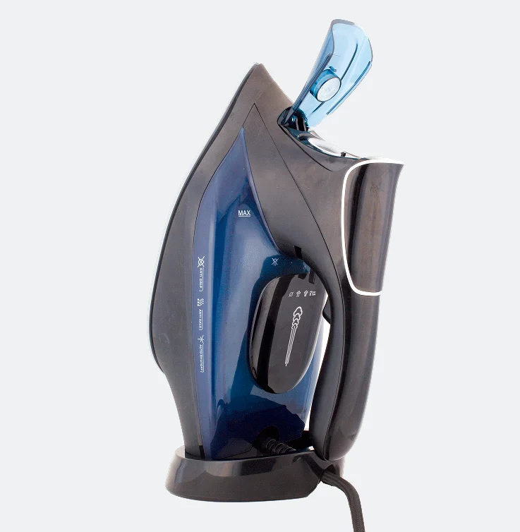 3000w High-end Led Steam Iron Ceramic Soleplate Vertical Heavy Duty Hand Fabric Commercial Industrial Steam Iron vapeur vapor