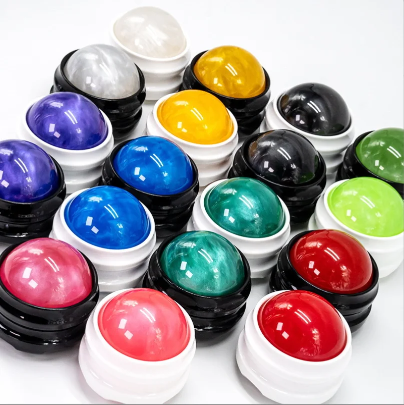 New Arrival Pain Relief Ice Massage Roller Ball Muscle Relax Body and Foot Cold Massage Roller Ball with Logo